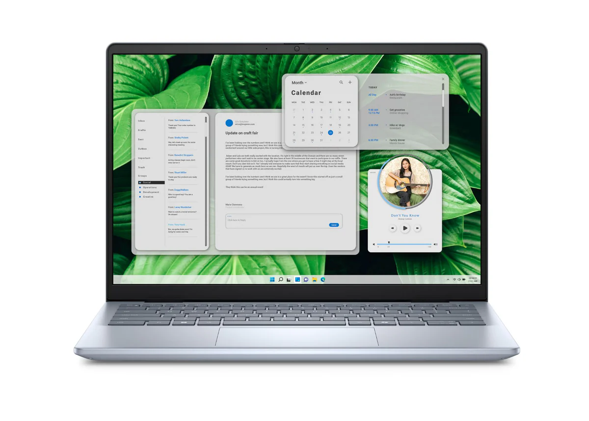 Con una sola pantalla en mano, todo el mundo a tu alcance: la experiencia de gran pantalla del Dell Inspiron 15 5445