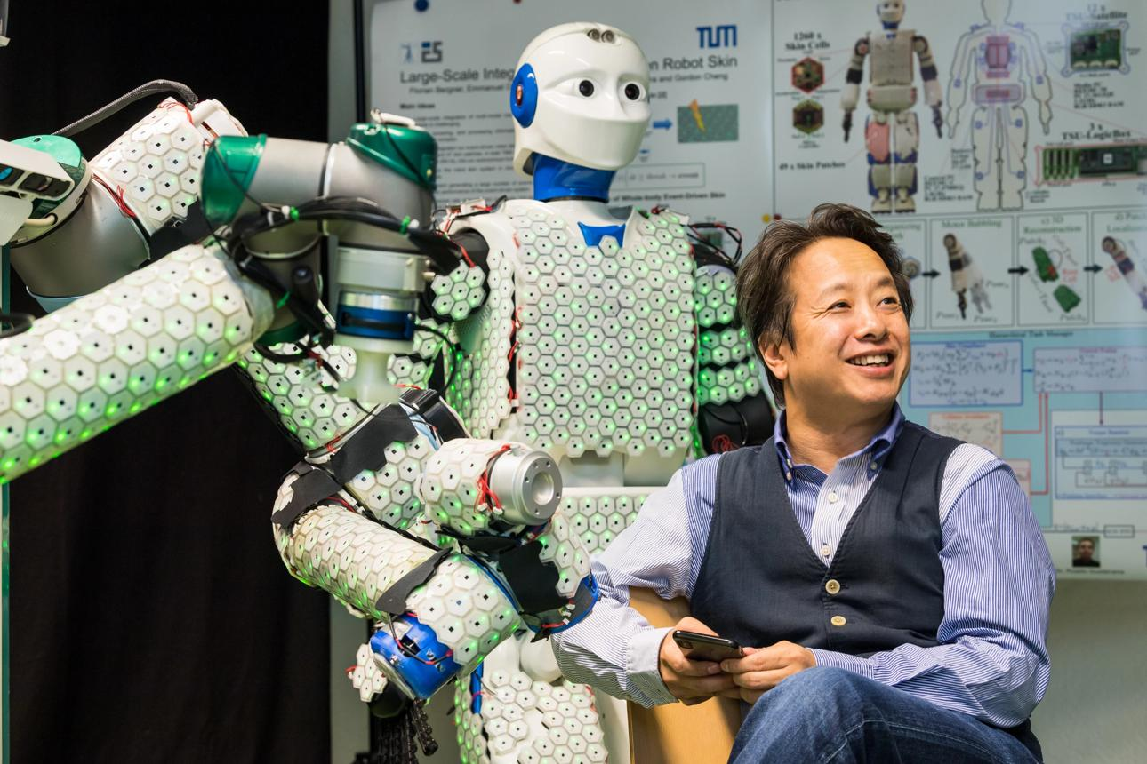 La piel electrónica acerca a los robots a una percepción táctil más humana