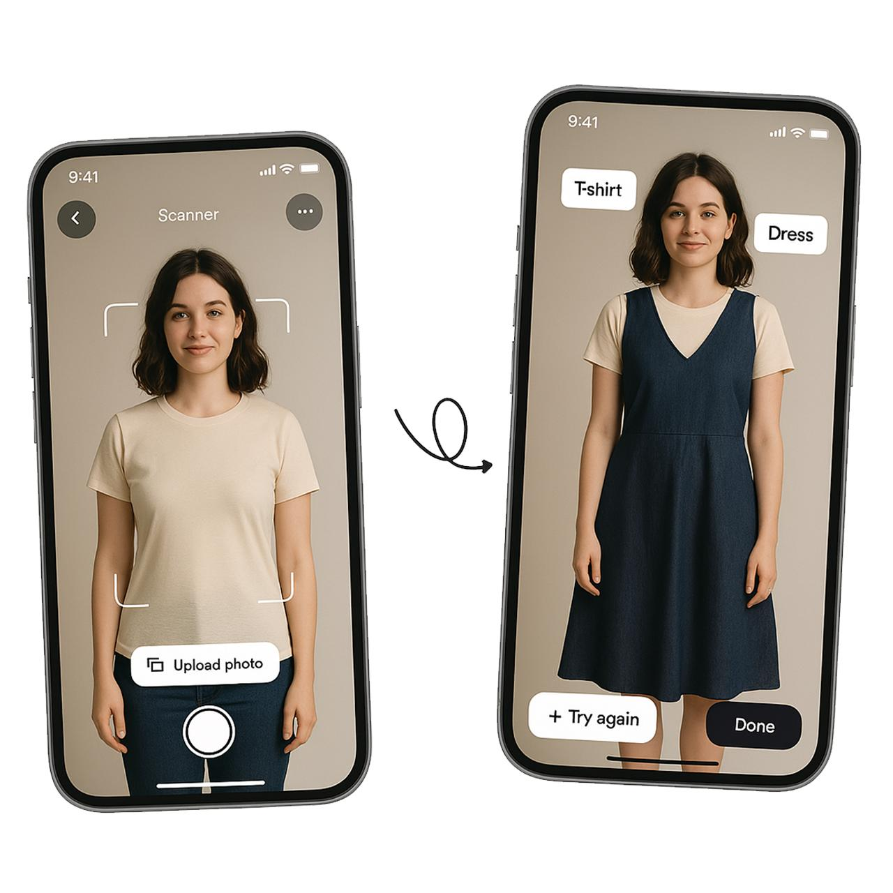 Los probadores virtuales con inteligencia artificial cambian la forma de comprar ropa por Internet